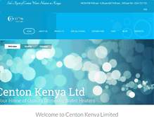 Tablet Screenshot of centon.co.ke